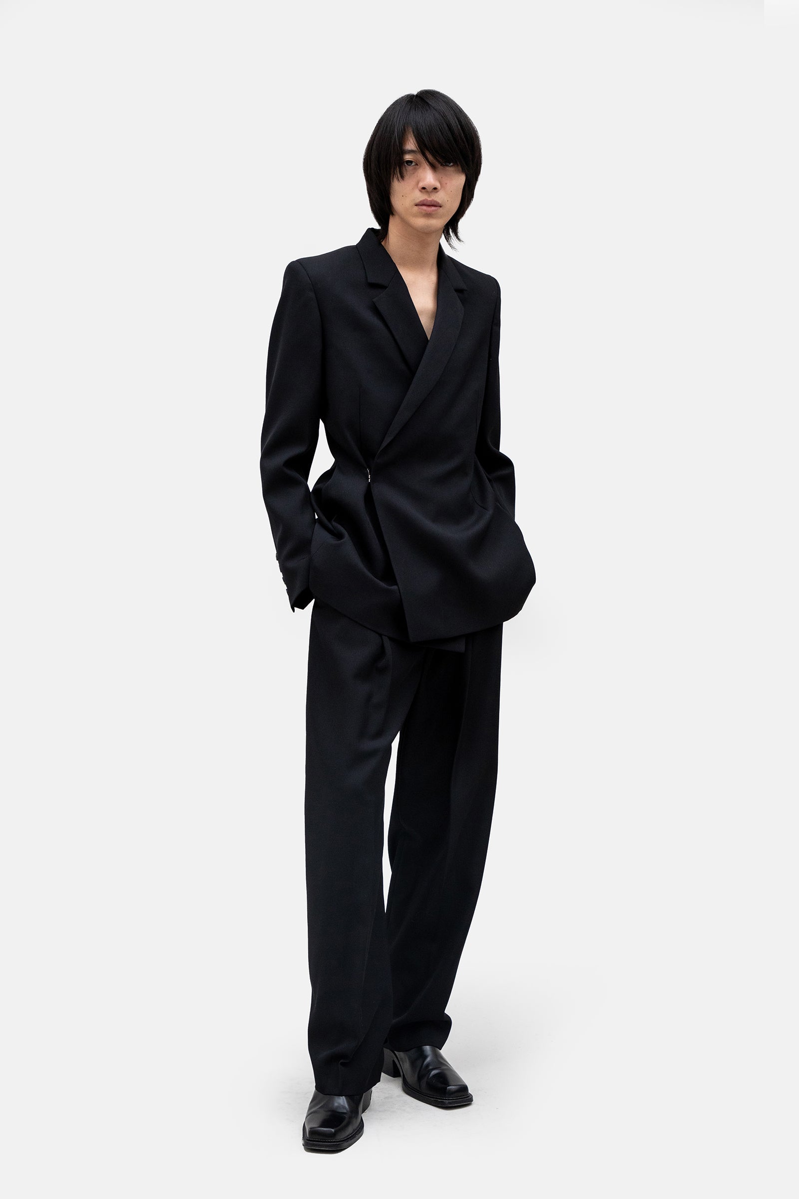 EGONIC DOUBLE BREASTED JACKET