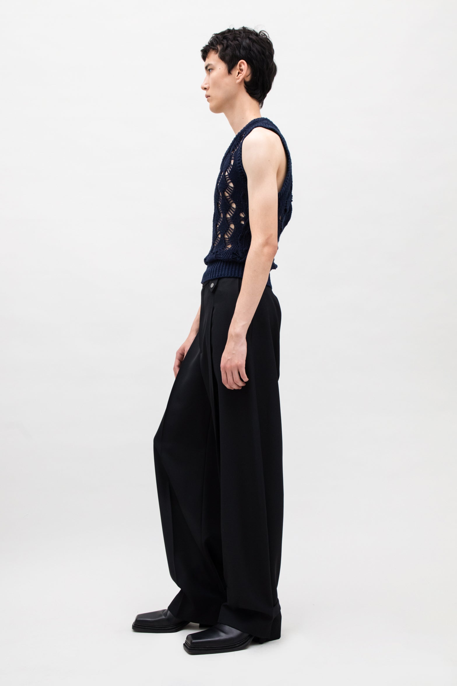 TEXTURED KNIT TANK