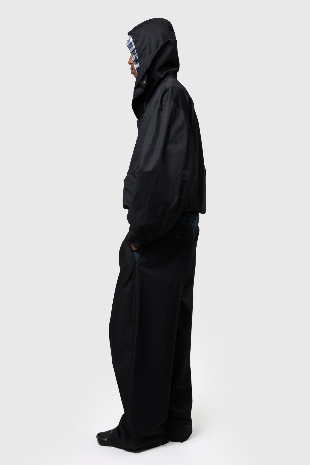 HOODED TRACK JACKET