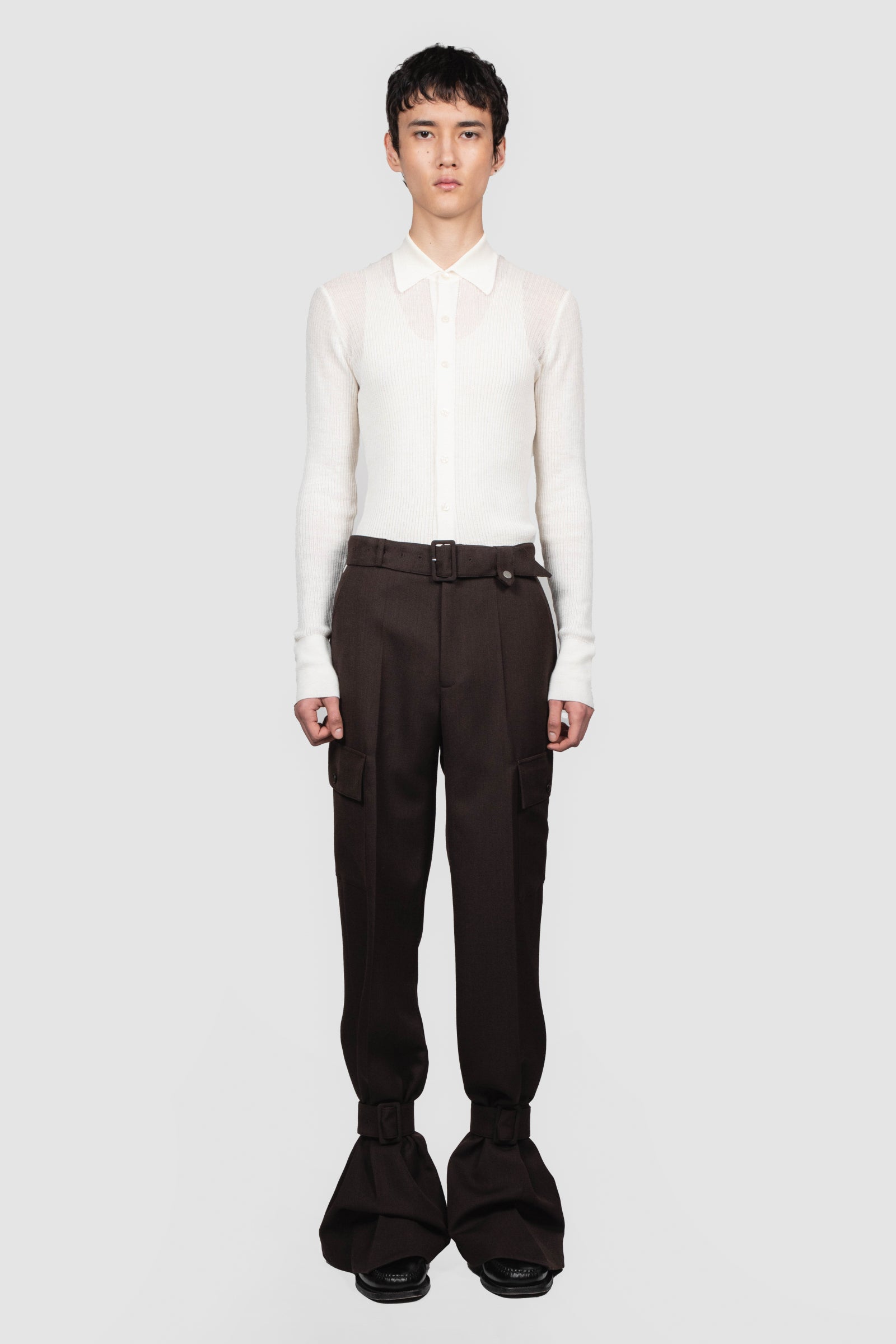 BELTED PANT