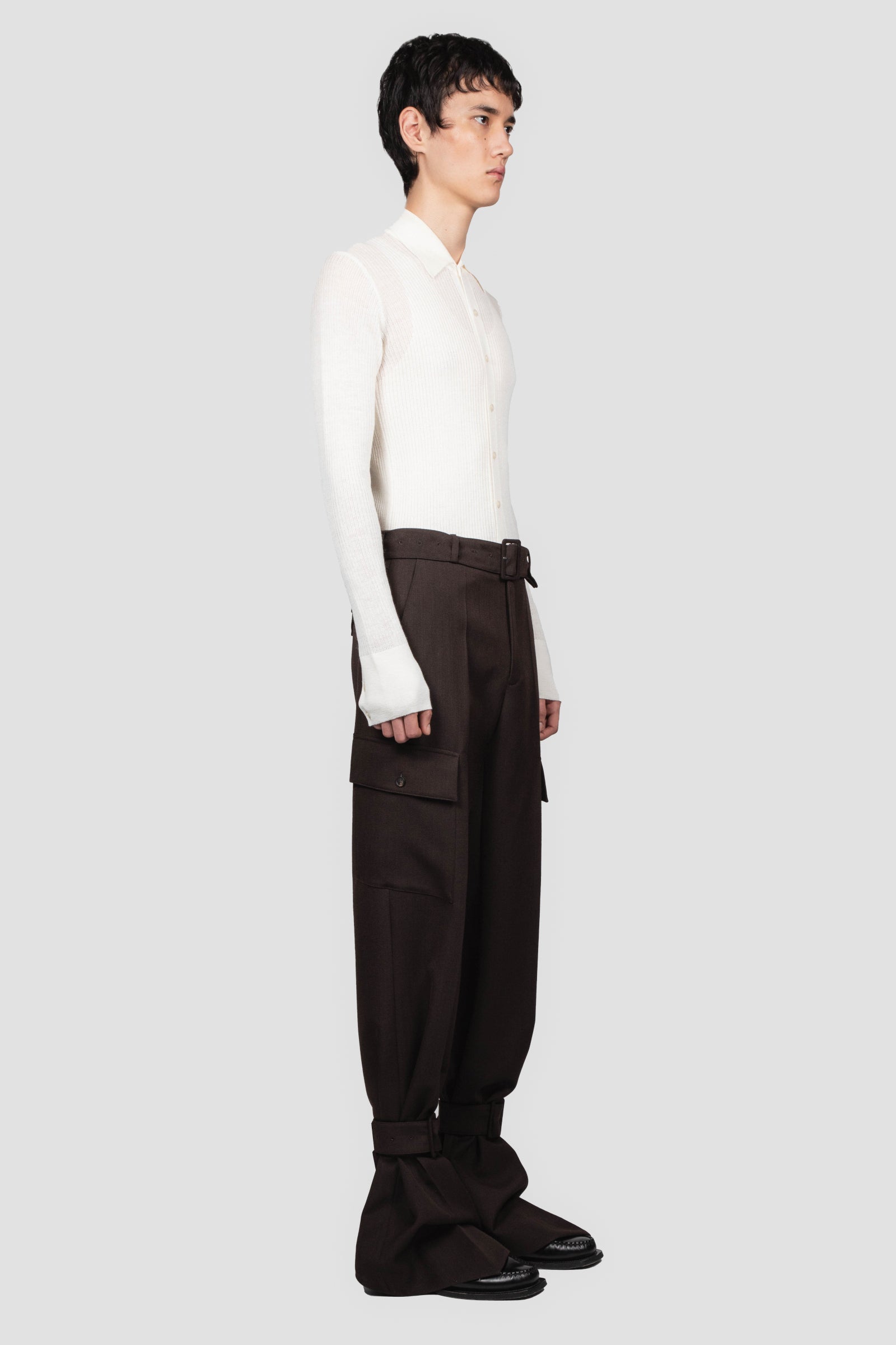 BELTED PANT