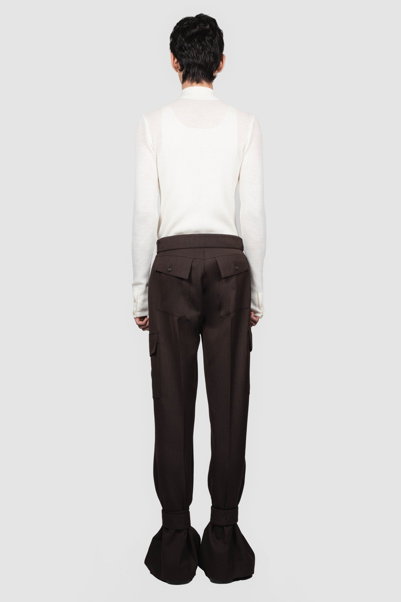 BELTED PANT