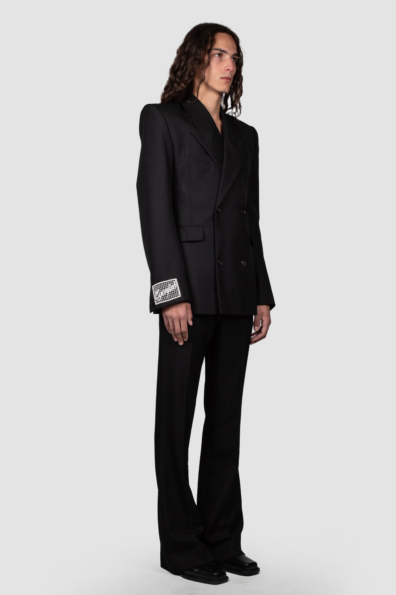 FITTED DOUBLE BREASTED JACKET