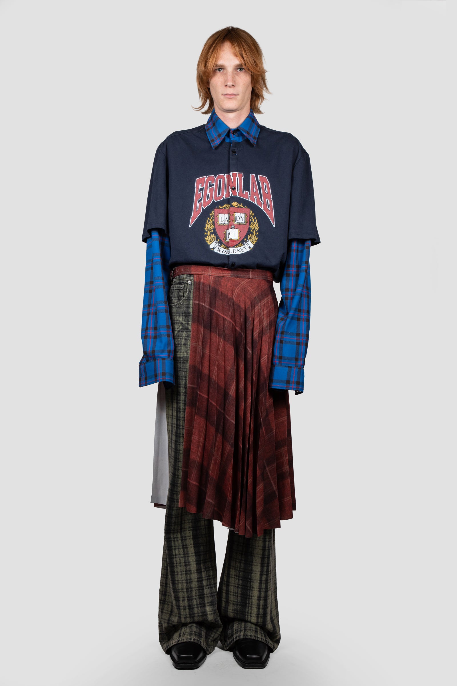 PLEATED SKIRT